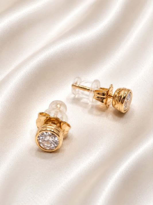 Moteriški medicininio metalo auskarai (Vinukai)
